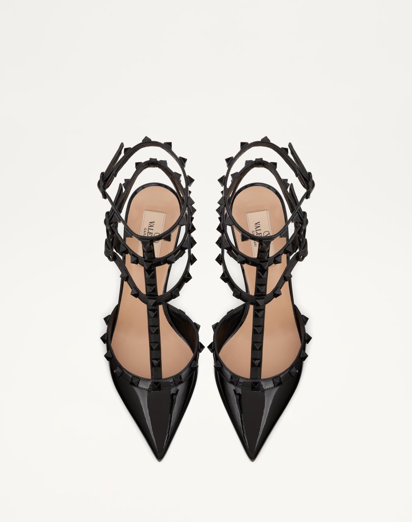 PATENT ROCKSTUD PUMPS WITH MATCHING STRAPS AND STUDS 65 MM - Image 4